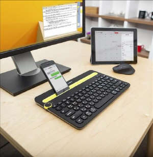 블루투스 멀티 디바이스 키보드 'K480'   로지텍 제공